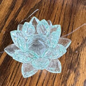 Crystal Lotus Flower Decor